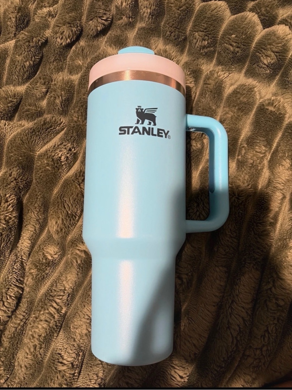 Stanley 40 oz Light Blue Tumbler